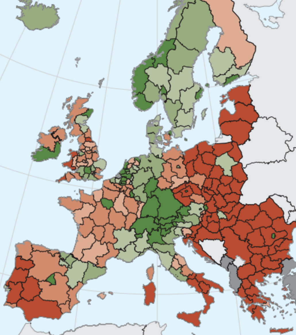 The rich heart of Europe