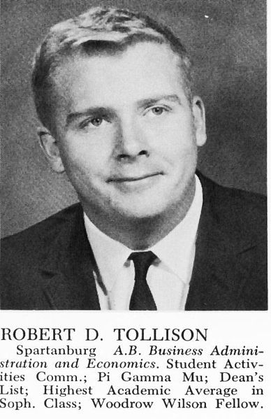 Robert Tollison, 1942-2016: We're All Part of the Equilibrium