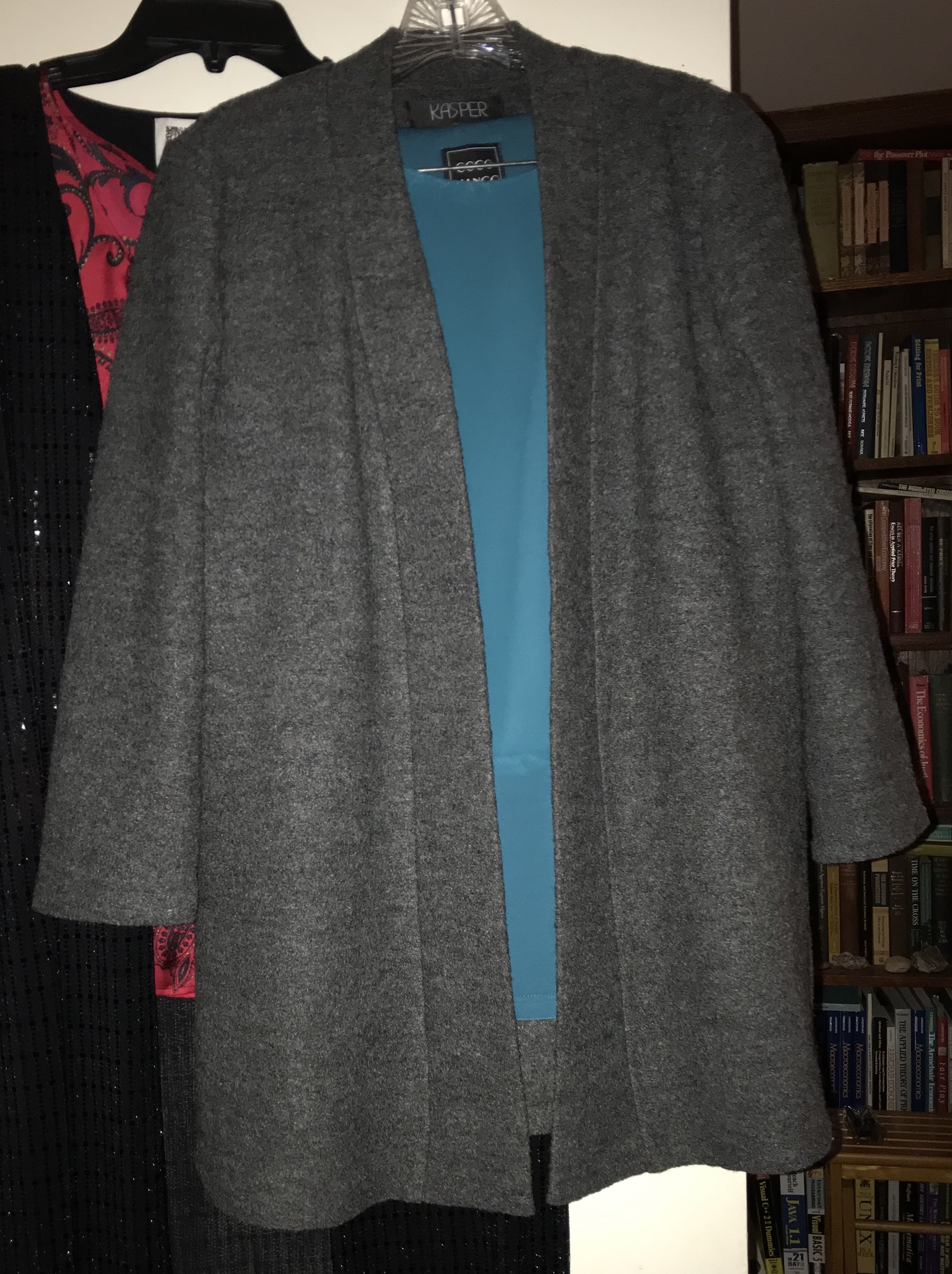 Wool shoddy jacket, Jan. 2020, New York City