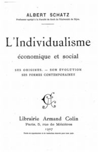 book cover, Schatz, Individualisme