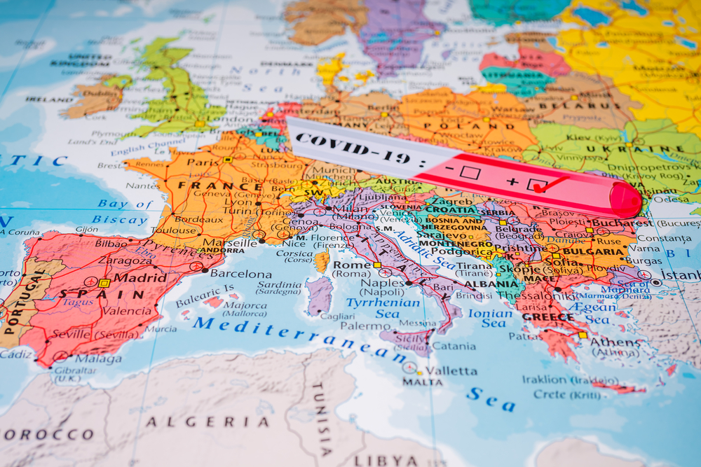 europe lockdown map 2021 europe lockdown map 2021