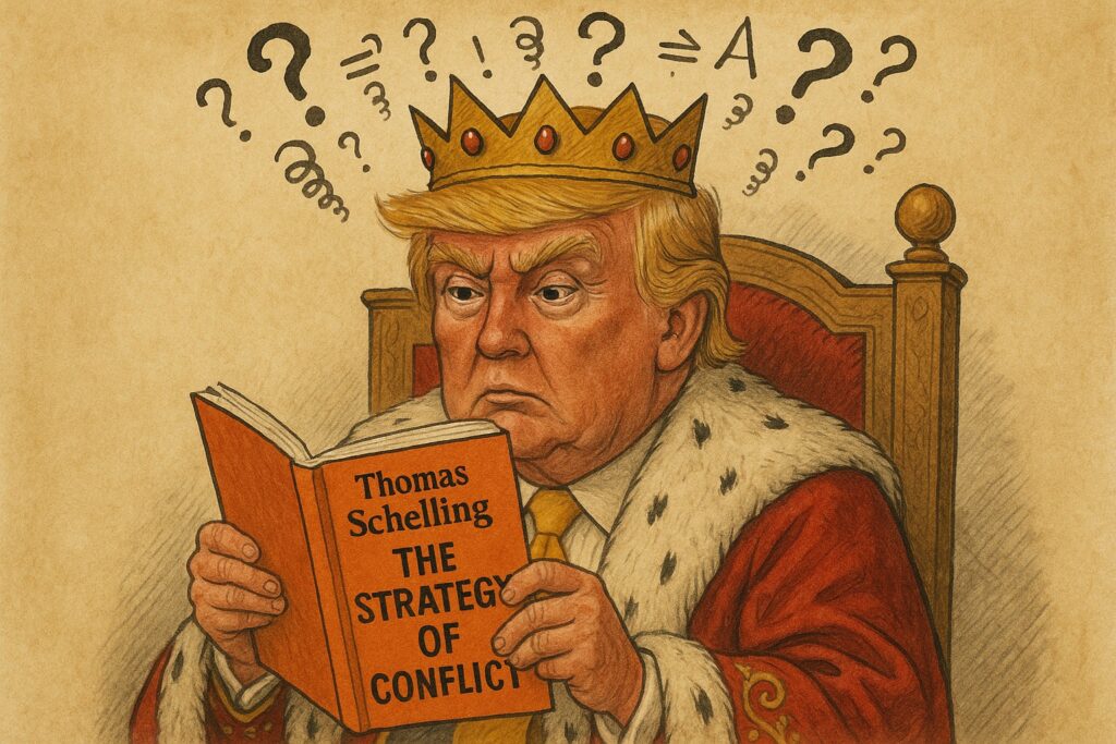 TACO vs. the Sport-Theoretic Artwork of the Deal - Econlib 3 The king studies trategy